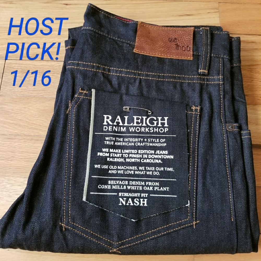 Raleigh Denim Nash - Original Selvage Raw Denim